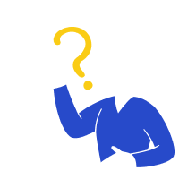 Personagem com dúvida